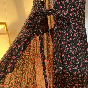 Urban Outfitters Floral-Print Wrap Dress